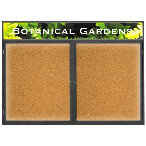 Open Faced Traditional Rounded Corkboard